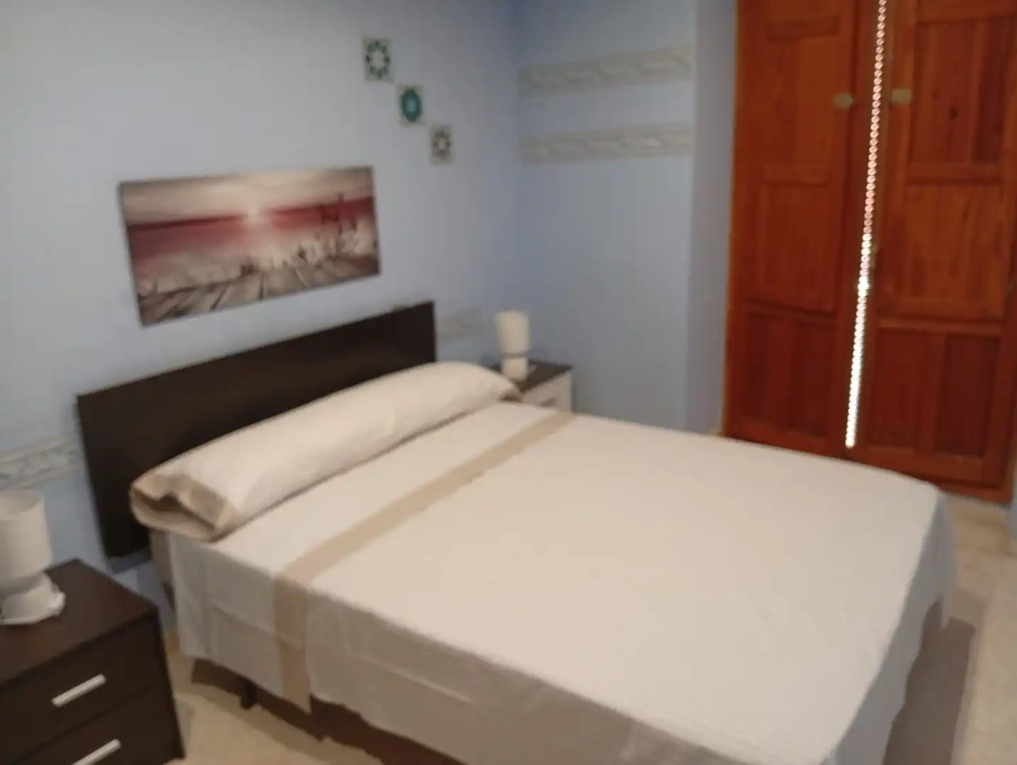 Bedroom of Flat for rent in Almansa  with Furnished
