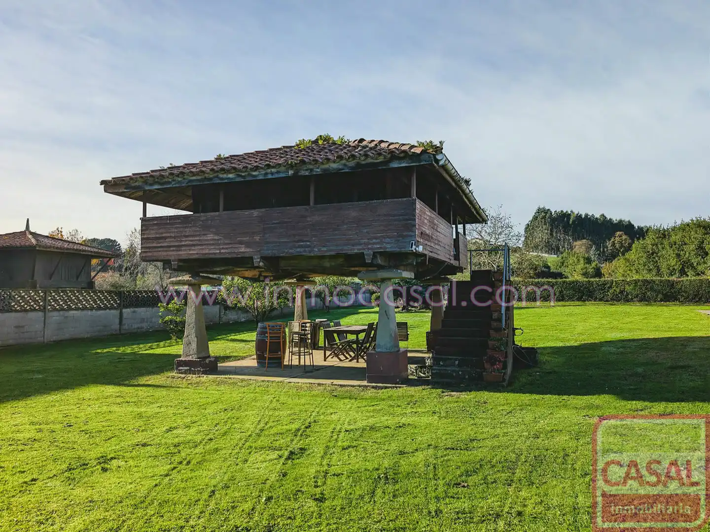 Jardí de Casa o xalet en venda en Gijón  amb Calefacció