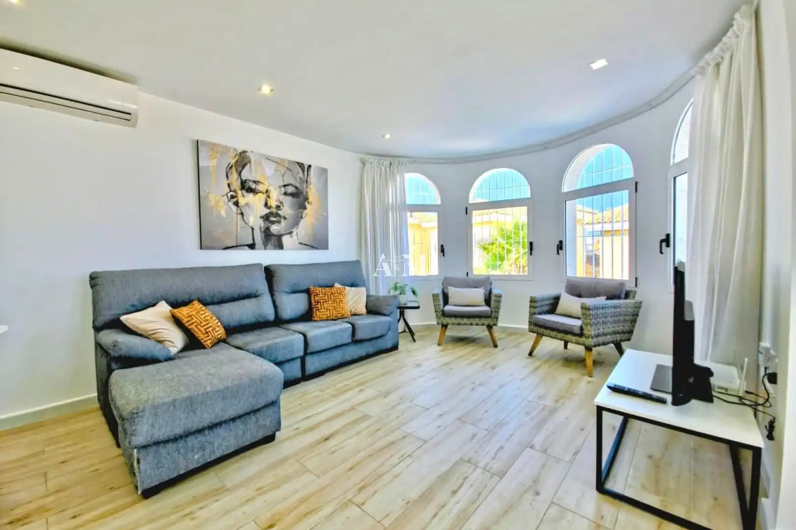 Sala de estar de Casa o chalet de alquiler en Orihuela con Aire acondicionado, Calefacción y Terraza