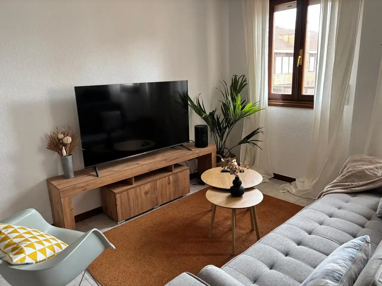 Wohnzimmer von Haus oder Chalet zur Miete in Laredo mit Privatgarten und Terrasse