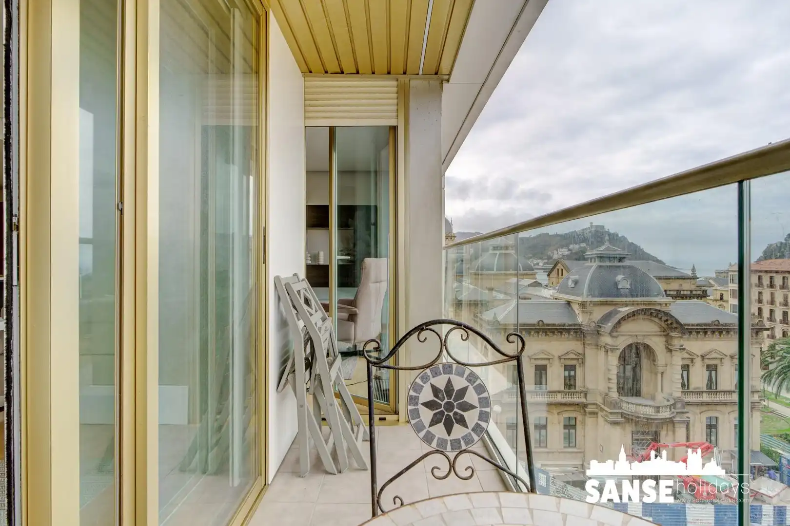 Terraza de Piso de alquiler en Donostia - San Sebastián 