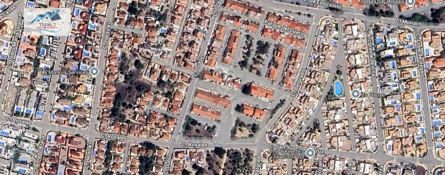 Exterior view of Houses for sale in San Fulgencio  with Private garden