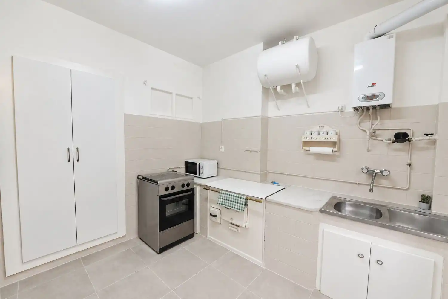 Kitchen of Flat for sale in Gijón   with Balcony