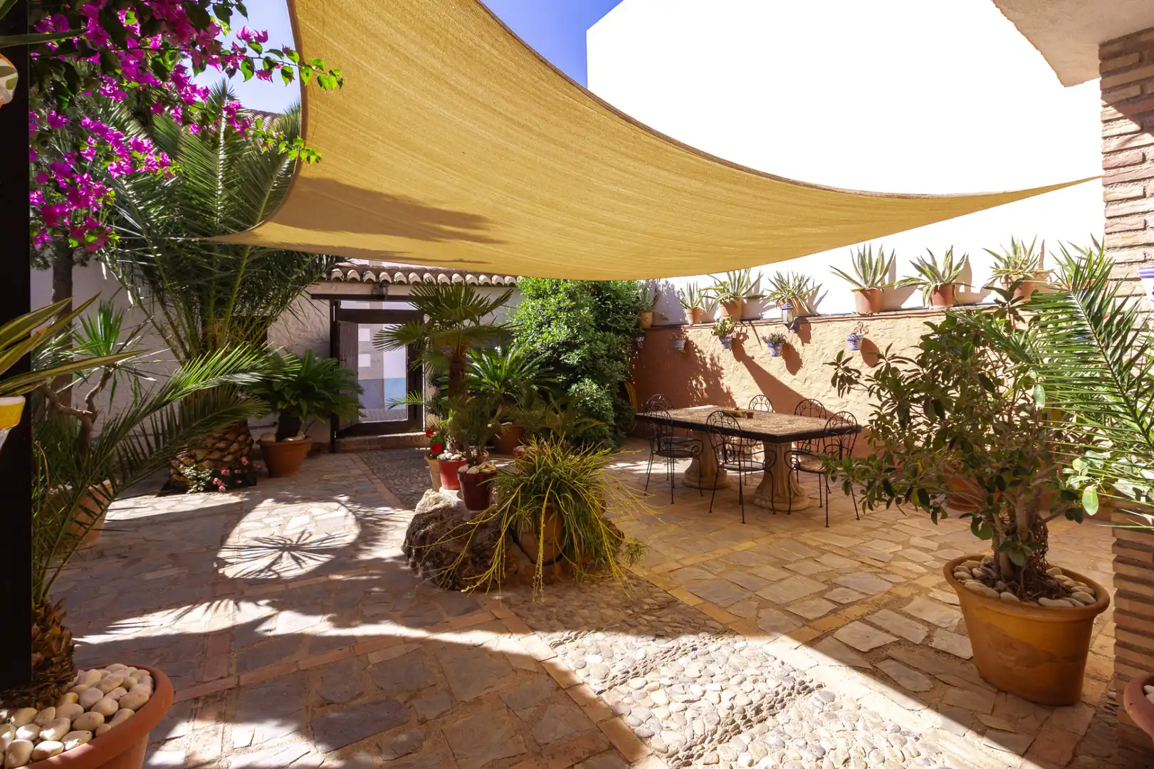 Terrace of Houses for rent in Nigüelas  with Heating, Private garden and Swimming Pool