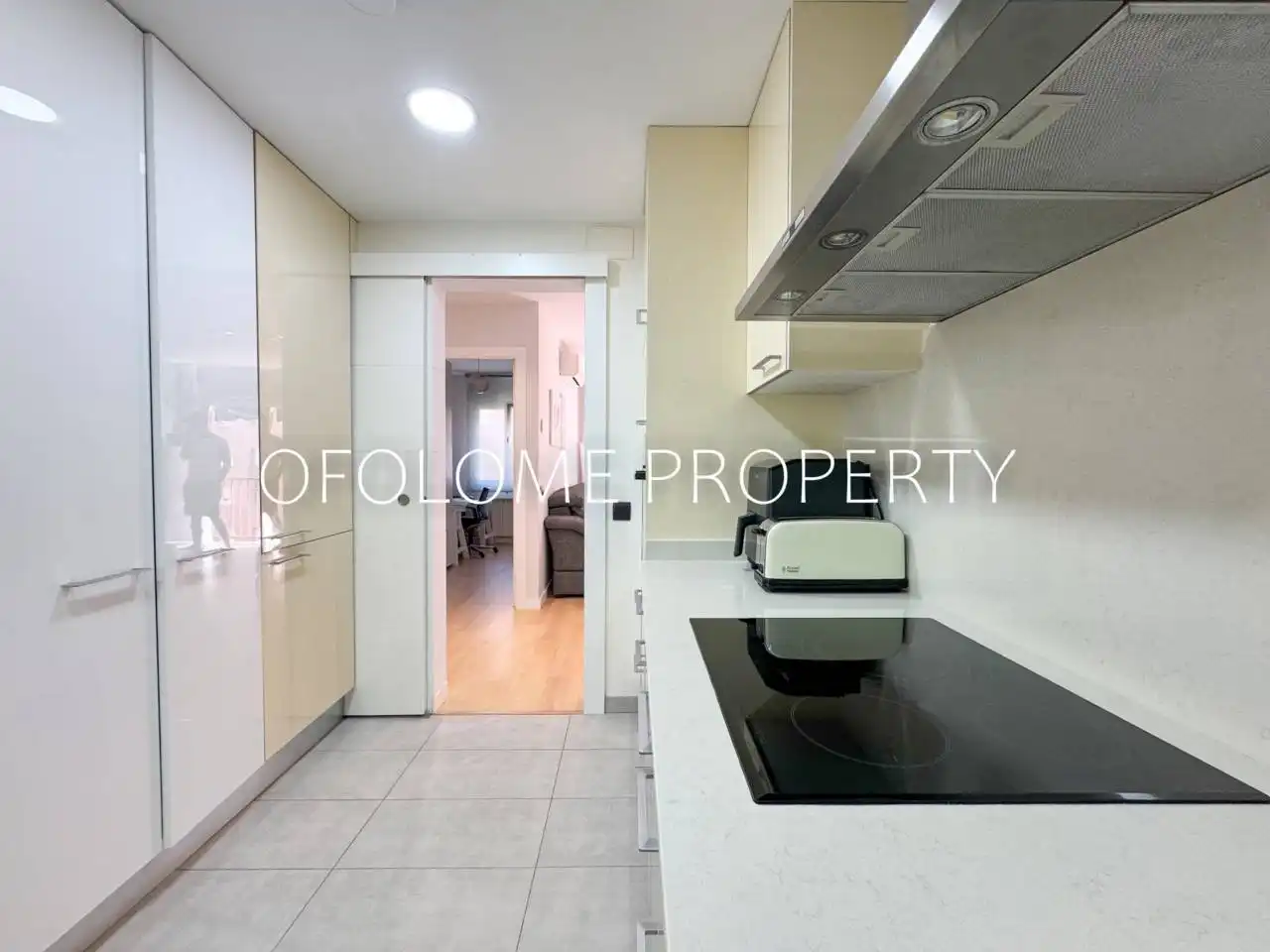 Kitchen of Flat for sale in Sabadell  with Parquet flooring and Balcony