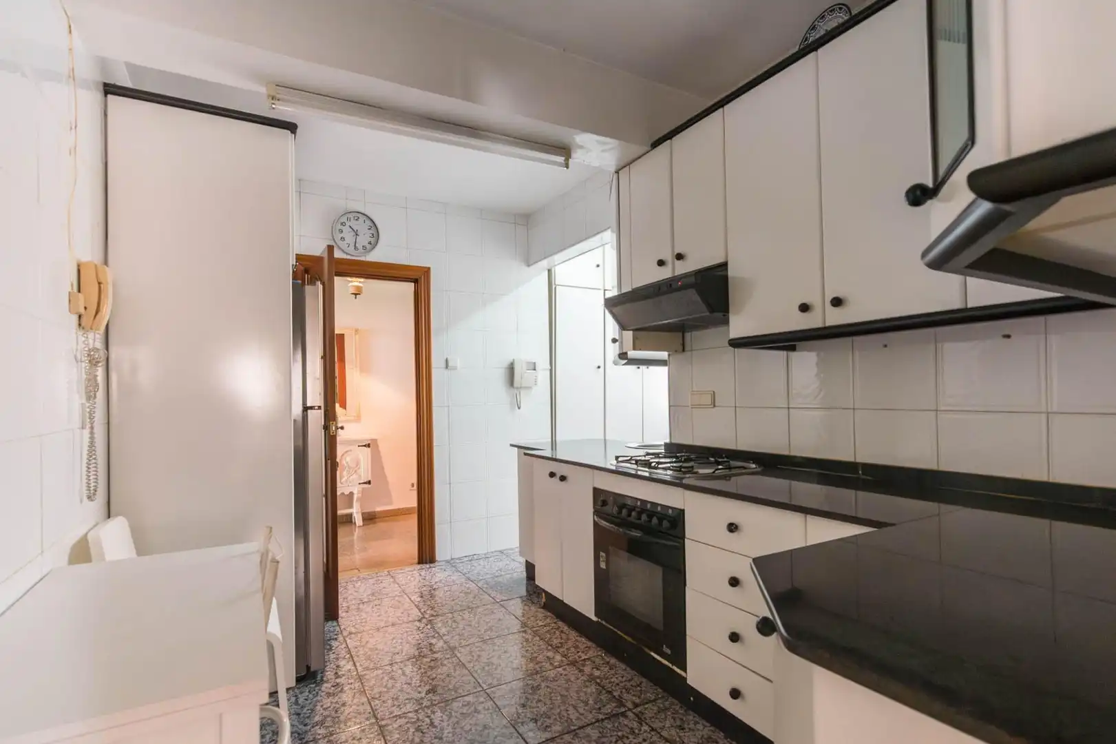 Küche von Wohnung zur Miete in Murcia mit Klimaanlage, Terrasse und Abstellraum