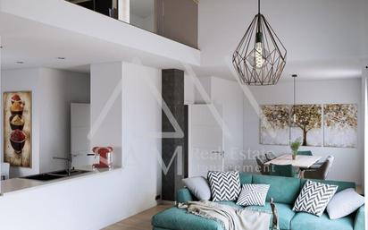 Living room of Single-family semi-detached for sale in Vallirana  with Heating, Private garden and Terrace
