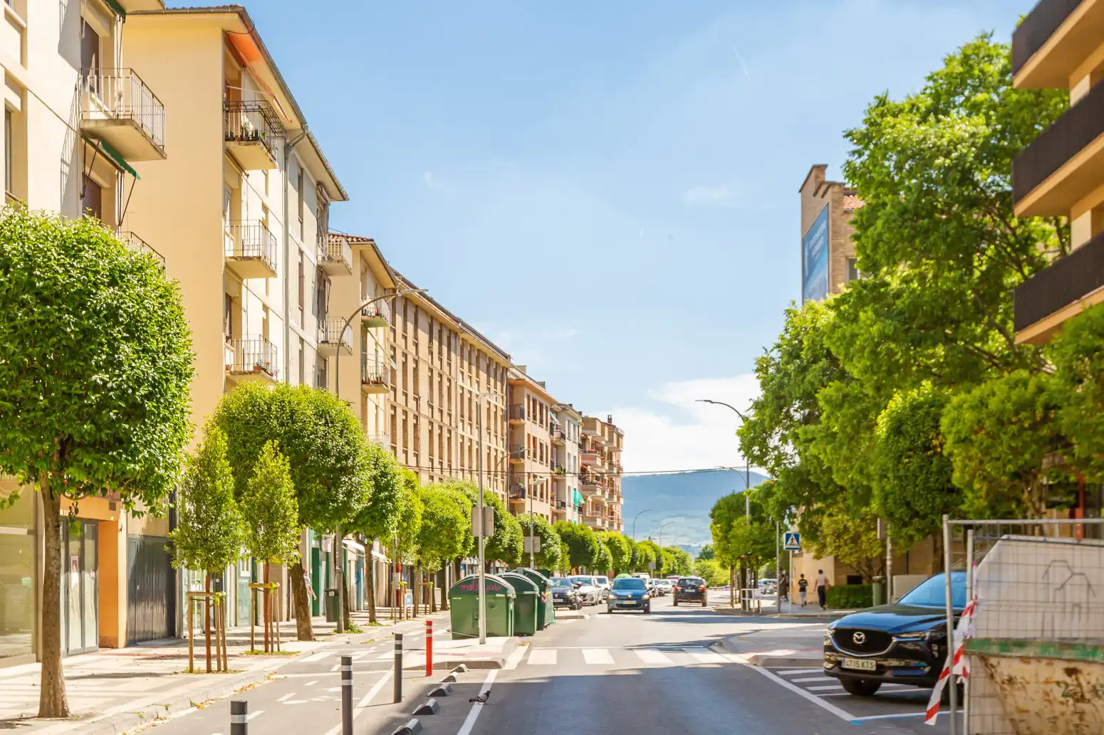 Vista exterior de Ático en venta en  Pamplona / Iruña con Parquet, Terraza y Balcón