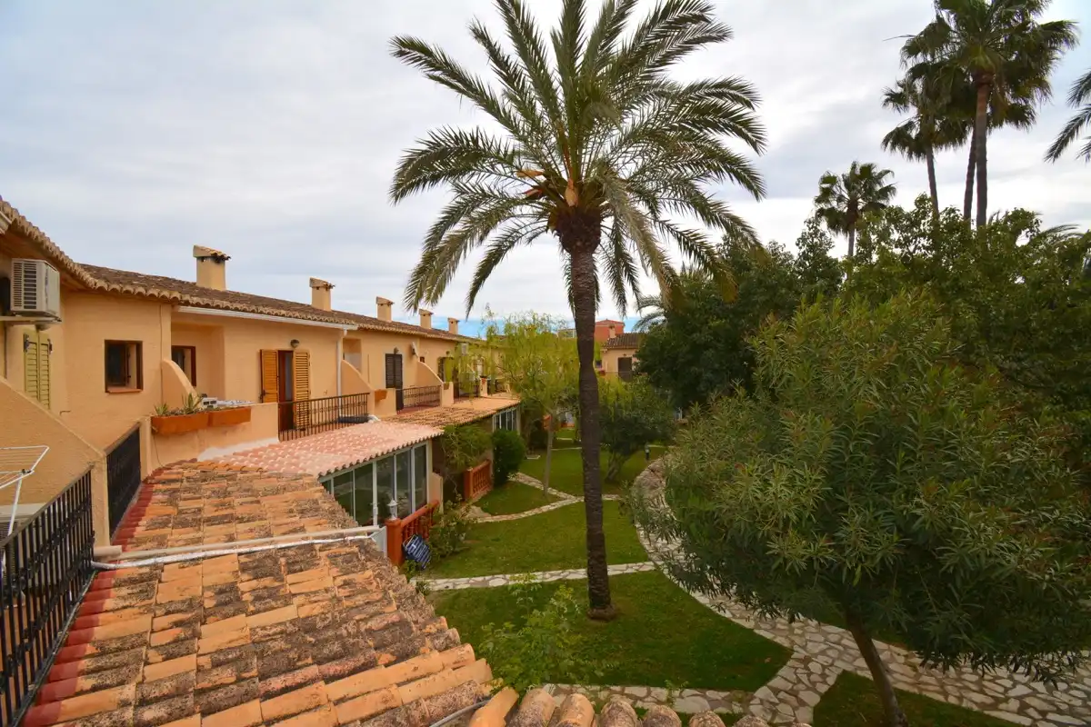 Garden of Detached homes for sale in Dénia  with Air Conditioner and Community pool