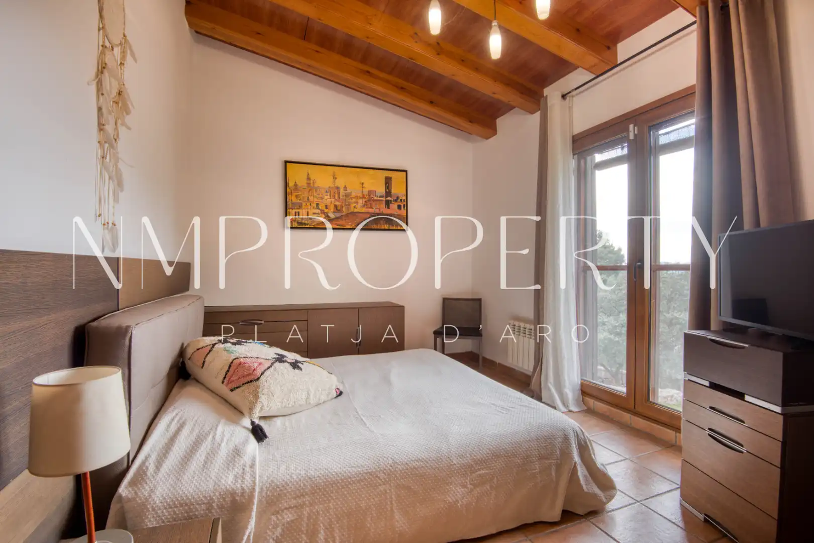 Dormitori de Casa o xalet en venda en Santa Cristina d'Aro amb Aire condicionat, Calefacció i Jardí privat