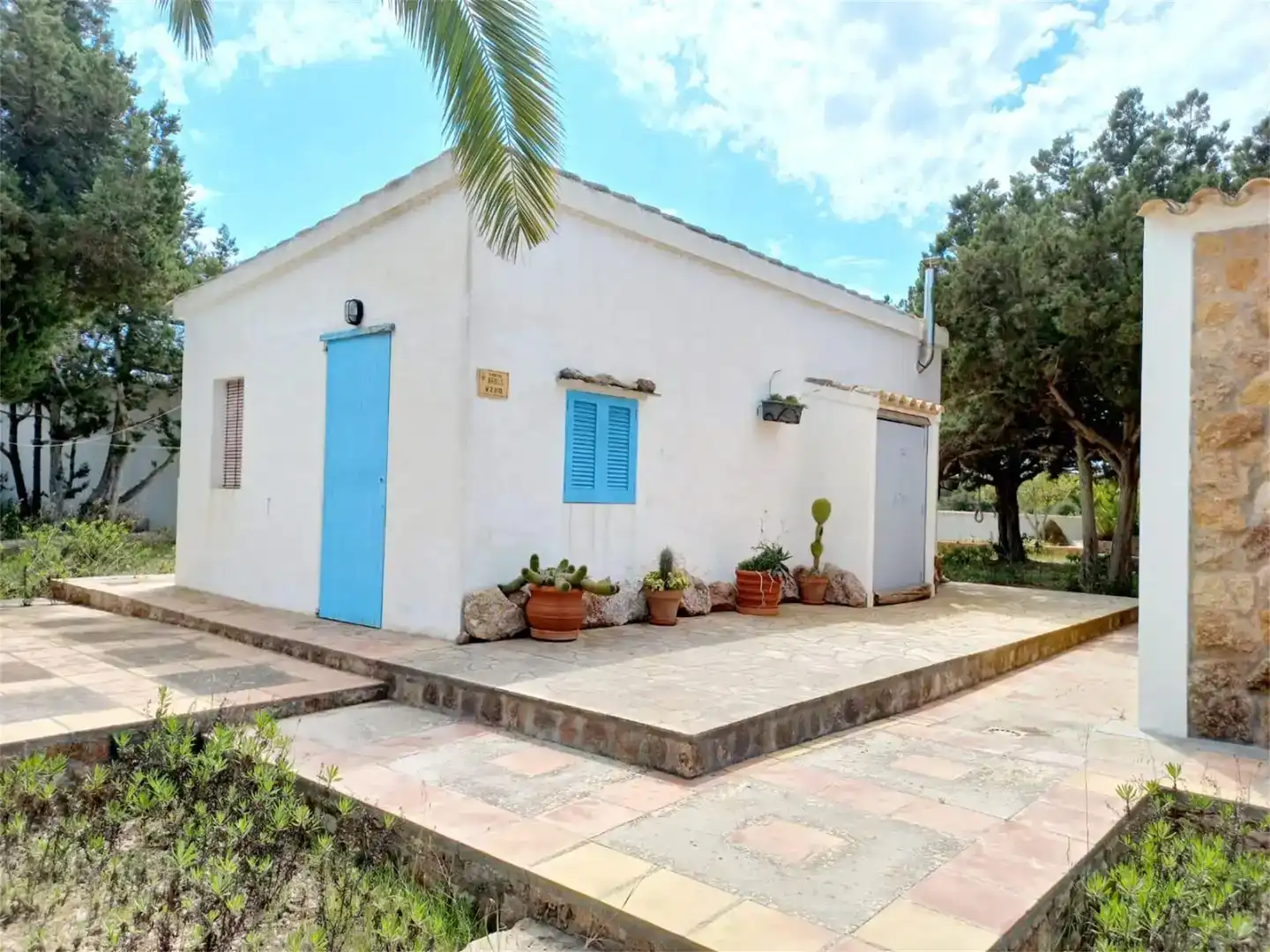 Außenansicht von Country house zum Verkauf in Formentera mit Abstellraum