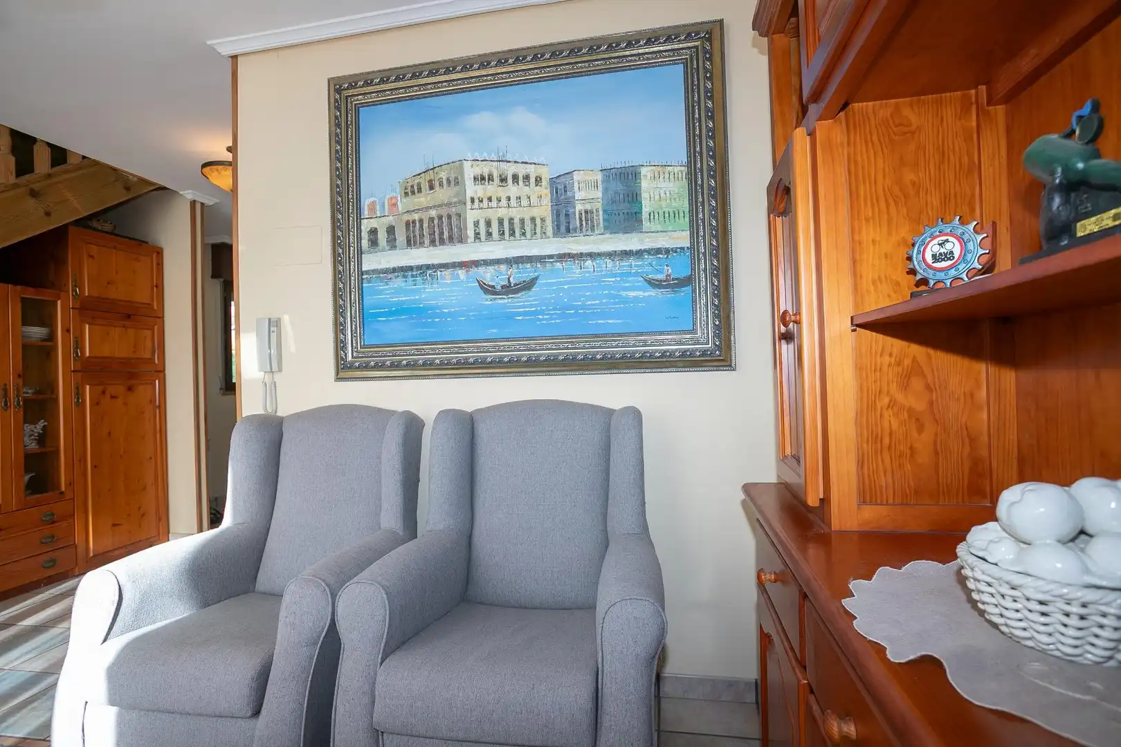 Sala de estar de Piso en venta en Val de San Vicente 