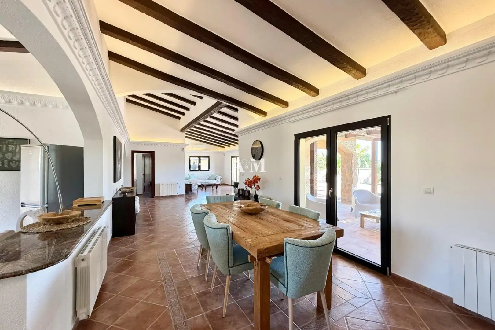 Comedor de Casa o chalet de alquiler en San Miguel de Salinas con Aire acondicionado, Calefacción y Jardín privado