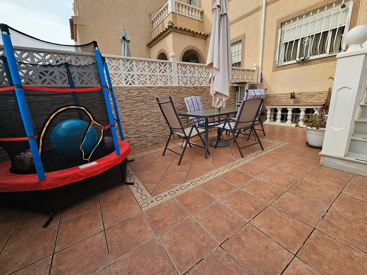 Terrace of House or chalet for sale in Santa Pola  with Air Conditioner, Private garden and Terrace