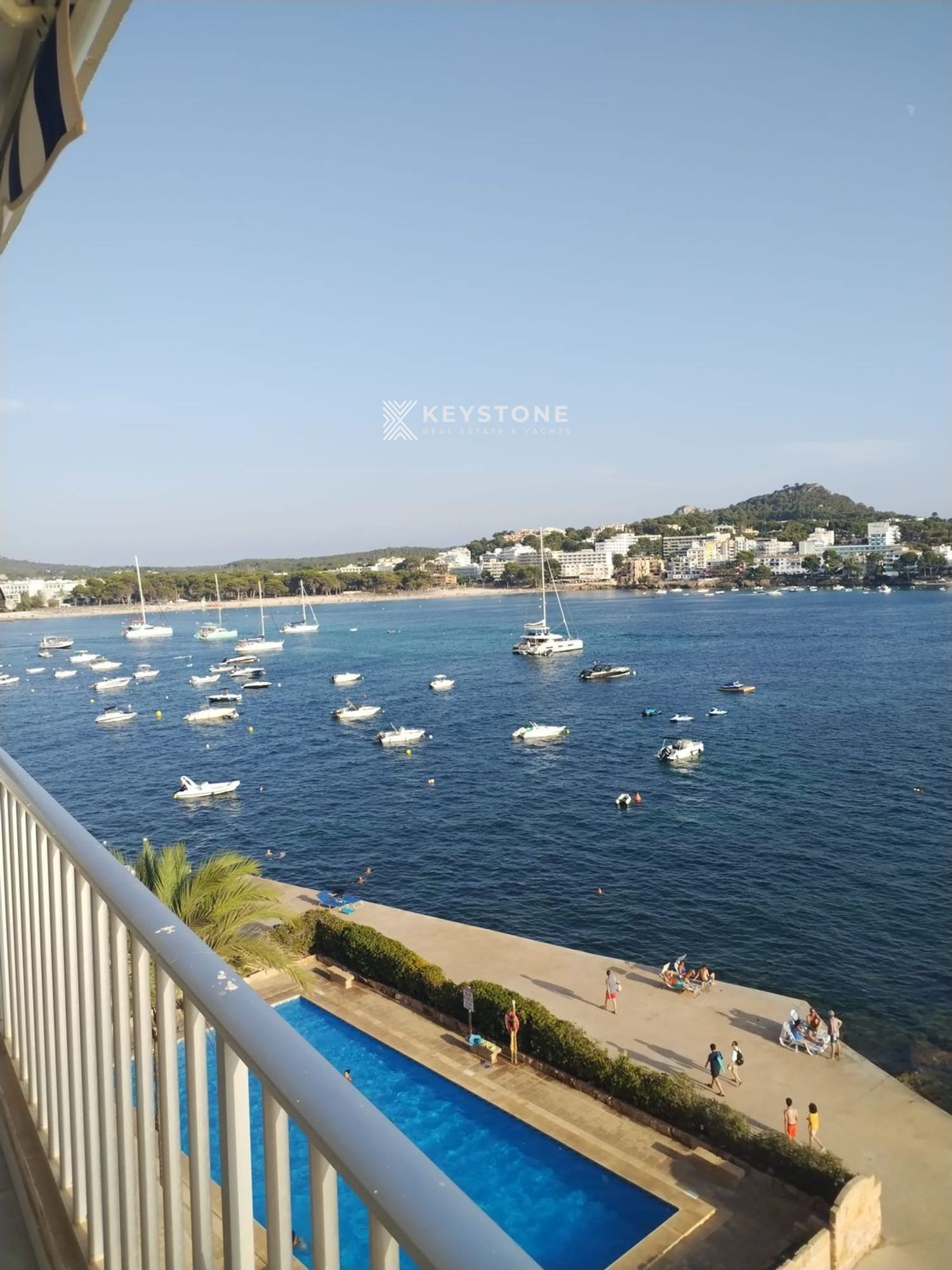 Vista exterior de Pis de lloguer en Calvià amb Aire condicionat, Terrassa i Traster