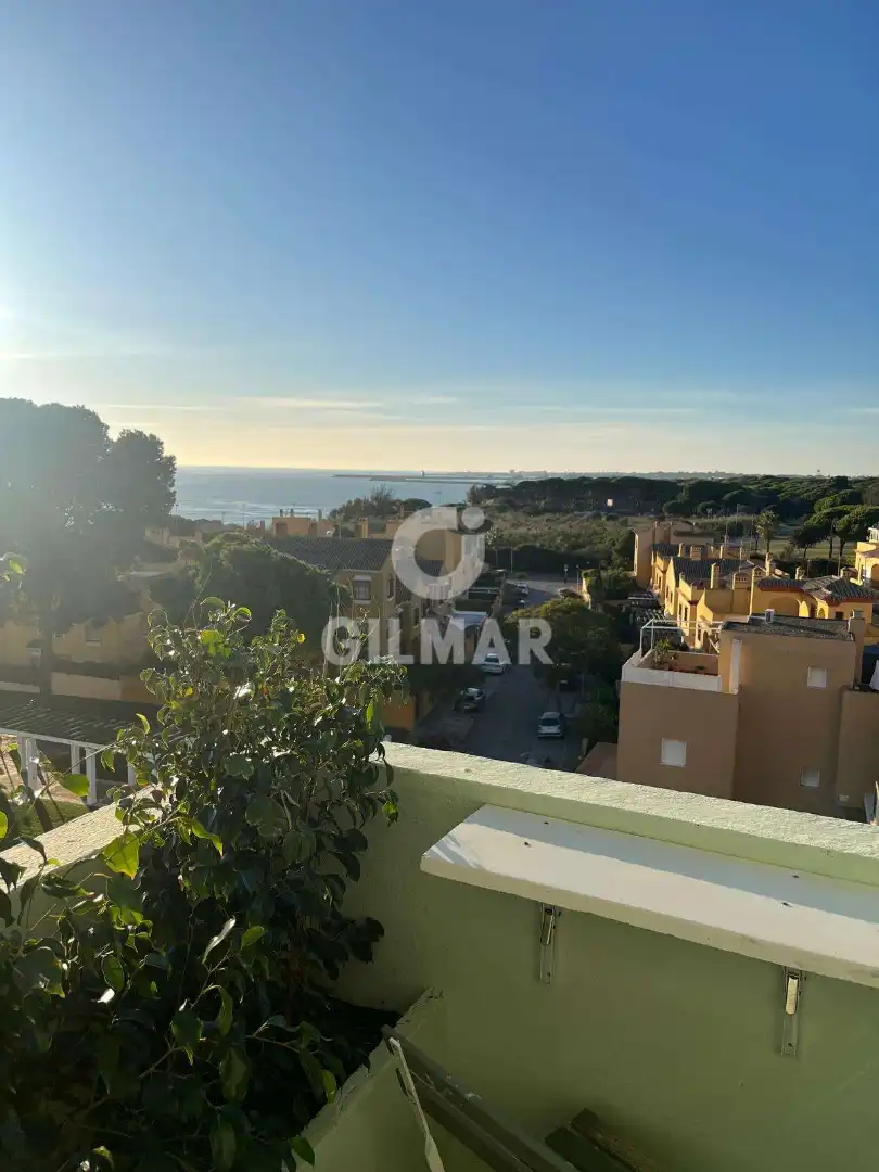 Außenansicht von Wohnung zur Miete in El Puerto de Santa María mit Klimaanlage, Heizung und Terrasse