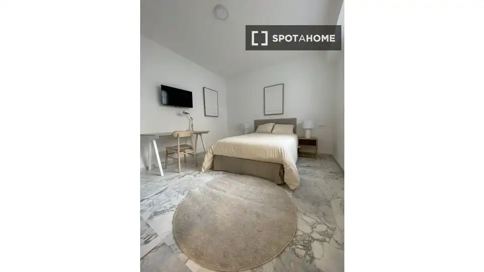 Habitación de Piso de alquiler en Málaga con Aire acondicionado, Calefacción y Amueblado