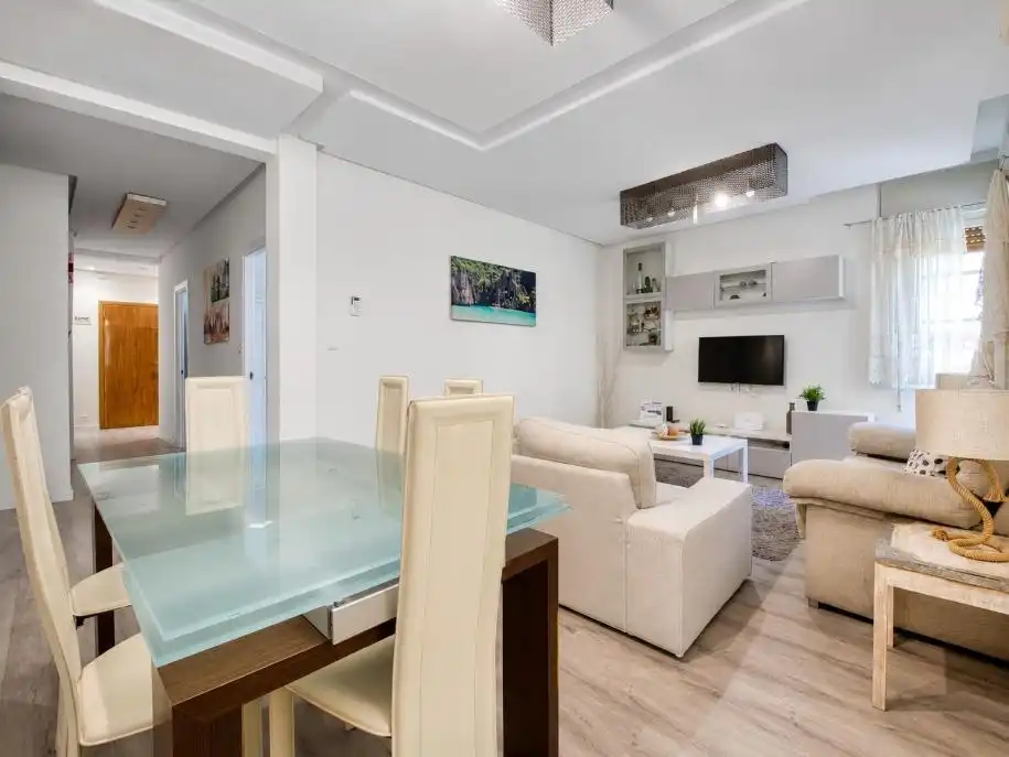 Sala d'estar de Pis en venda en Madrid amb Aire condicionat i Calefacció