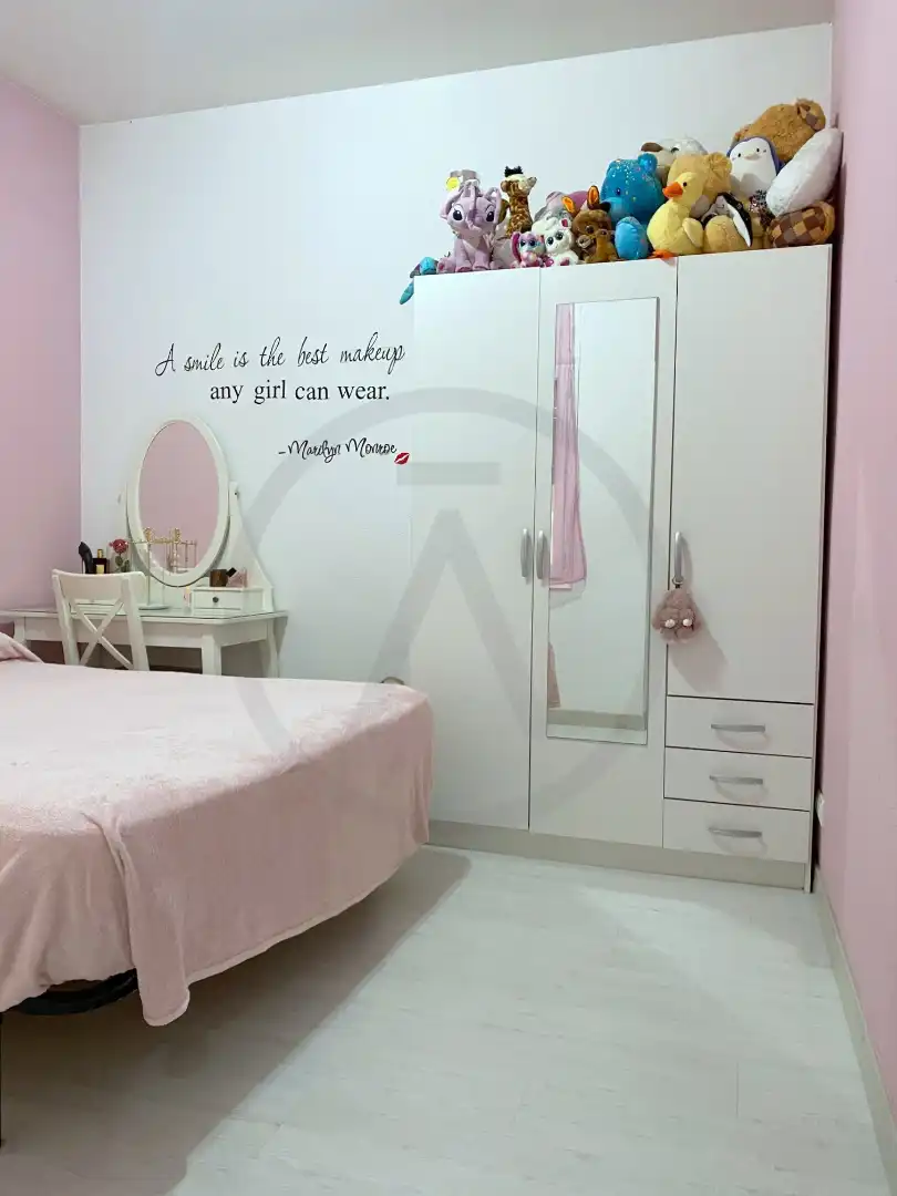 Bedroom of Flat for sale in Terrassa  with Heating, Parquet flooring and Terrace