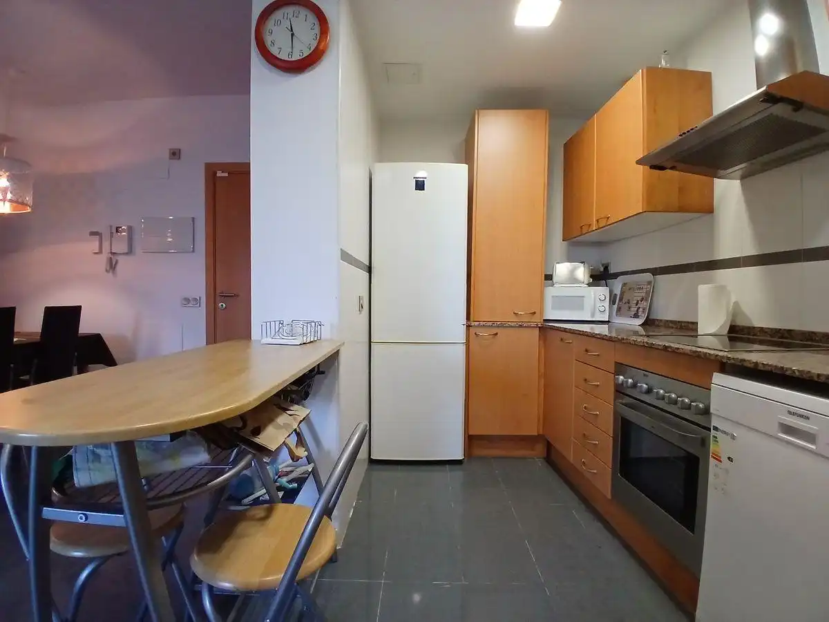 Cocina de Apartamento en venta en Deltebre con Terraza, Amueblado y Piscina comunitaria