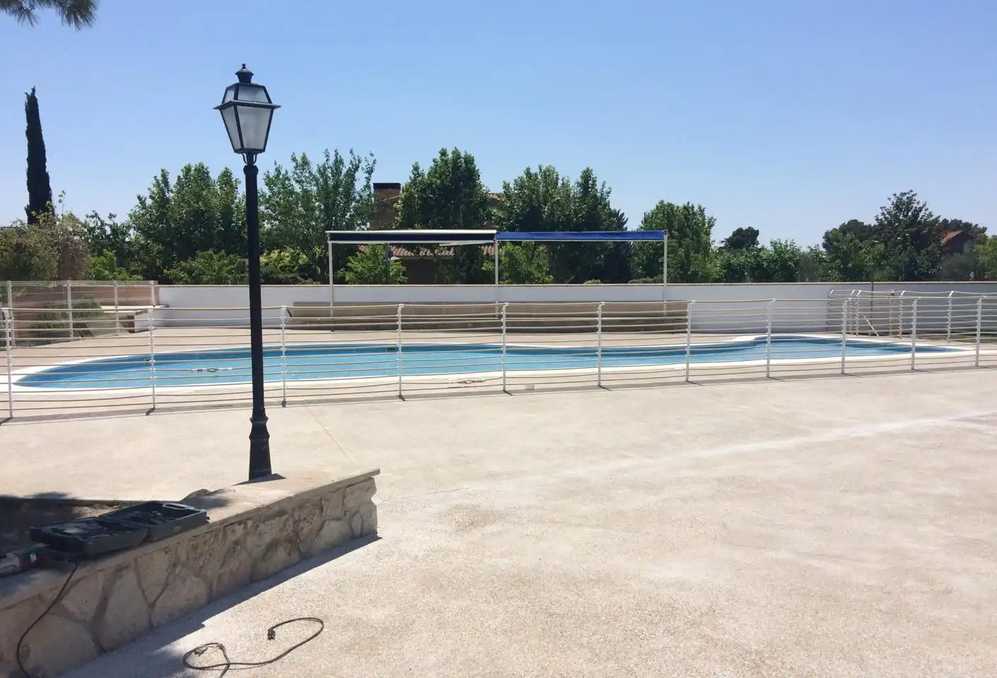 Piscina de Casa o xalet en venda en Zuera amb Jardí privat i Piscina comunitària
