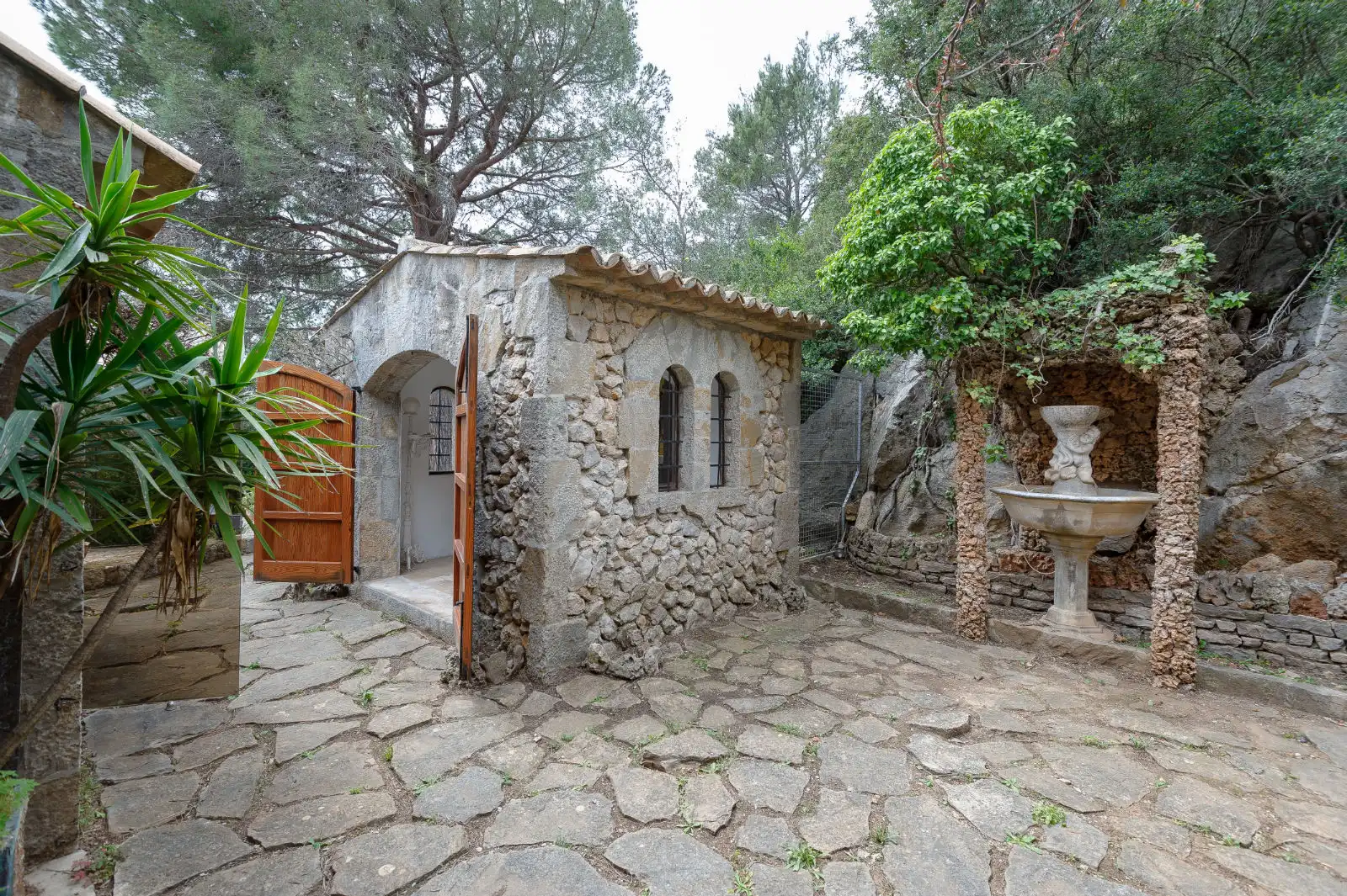 Vista exterior de Finca rústica en venta en Pollença con Jardín privado, Terraza y Piscina