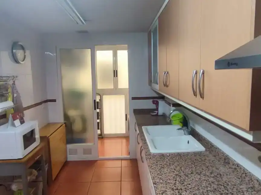 Küche von Wohnung zur Miete in  Valencia Capital mit Klimaanlage