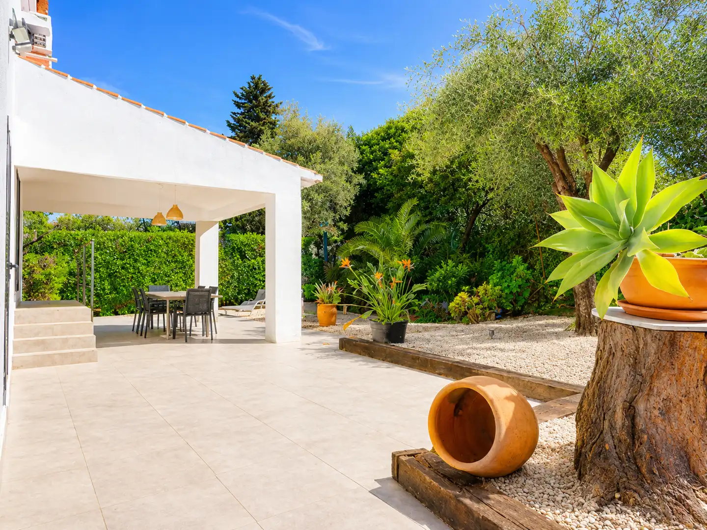 Terrace of Houses for sale in Jávea / Xàbia  with Air Conditioner, Heating and Private garden