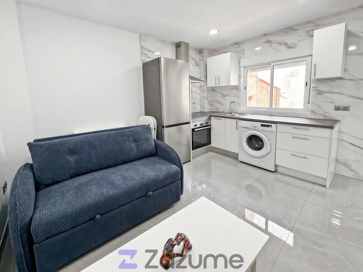 Wohnzimmer von Wohnung zur Miete in Alicante / Alacant mit Klimaanlage, Möbliert und Waschmaschine