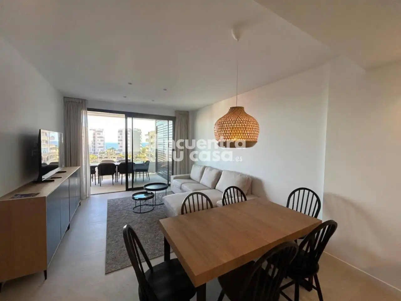 Außenansicht von Wohnungen zum Verkauf in Villajoyosa / La Vila Joiosa mit Klimaanlage, Terrasse und Abstellraum