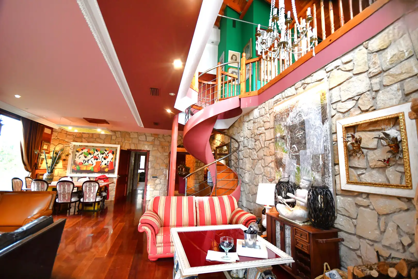 Living room of Houses for sale in Lardero  with Air Conditioner, Heating and Private garden