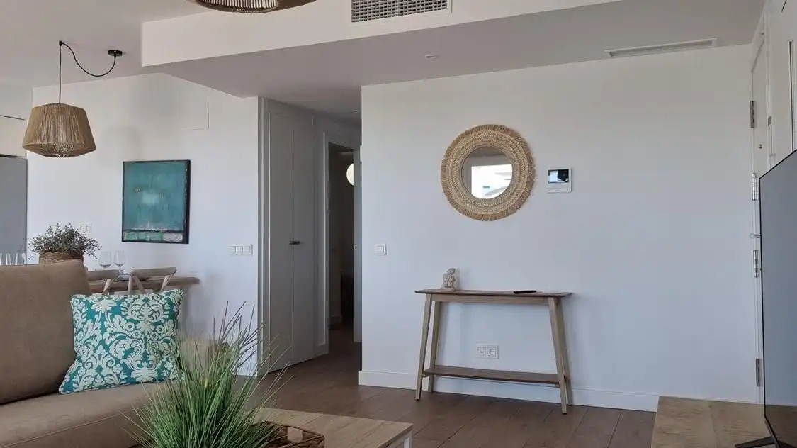 Apartament de lloguer en Torrox amb Aire condicionat, Calefacció i Jardí privat