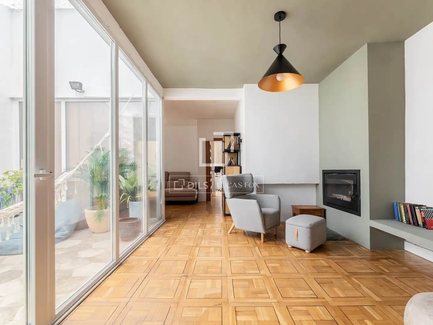 Sala de estar de Casa o chalet en venta en Torrelodones con Aire acondicionado, Jardín privado y Terraza