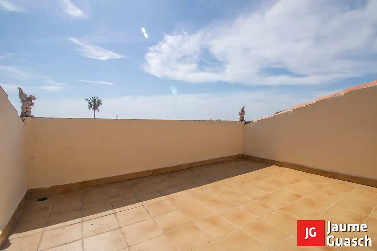 Terraza de Casa adosada en venta en Torredembarra con Aire acondicionado, Calefacción y Jardín privado