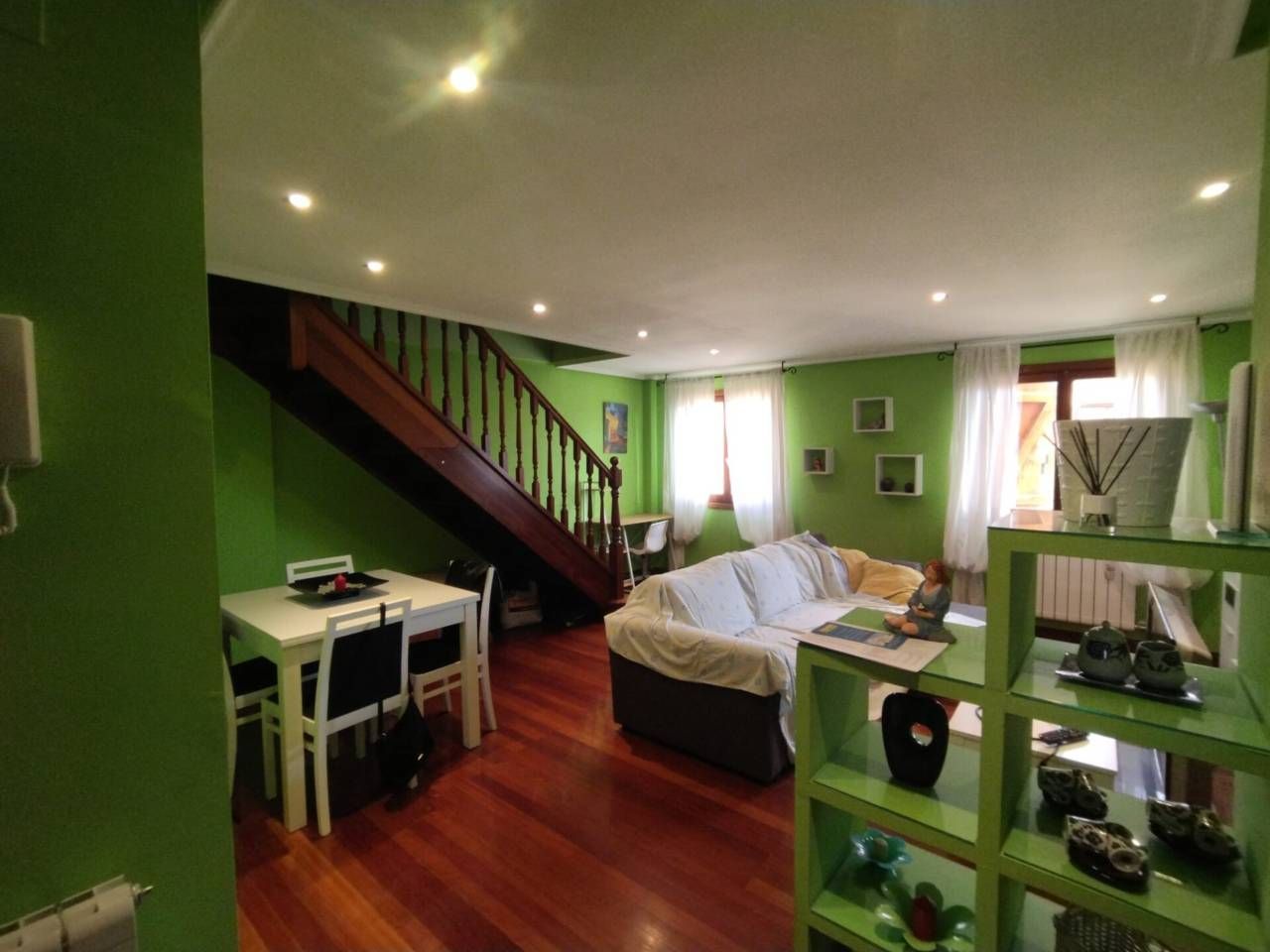 Sala d'estar de Pis en venda en Lapuebla de Labarca amb Calefacció, Parquet i Moblat