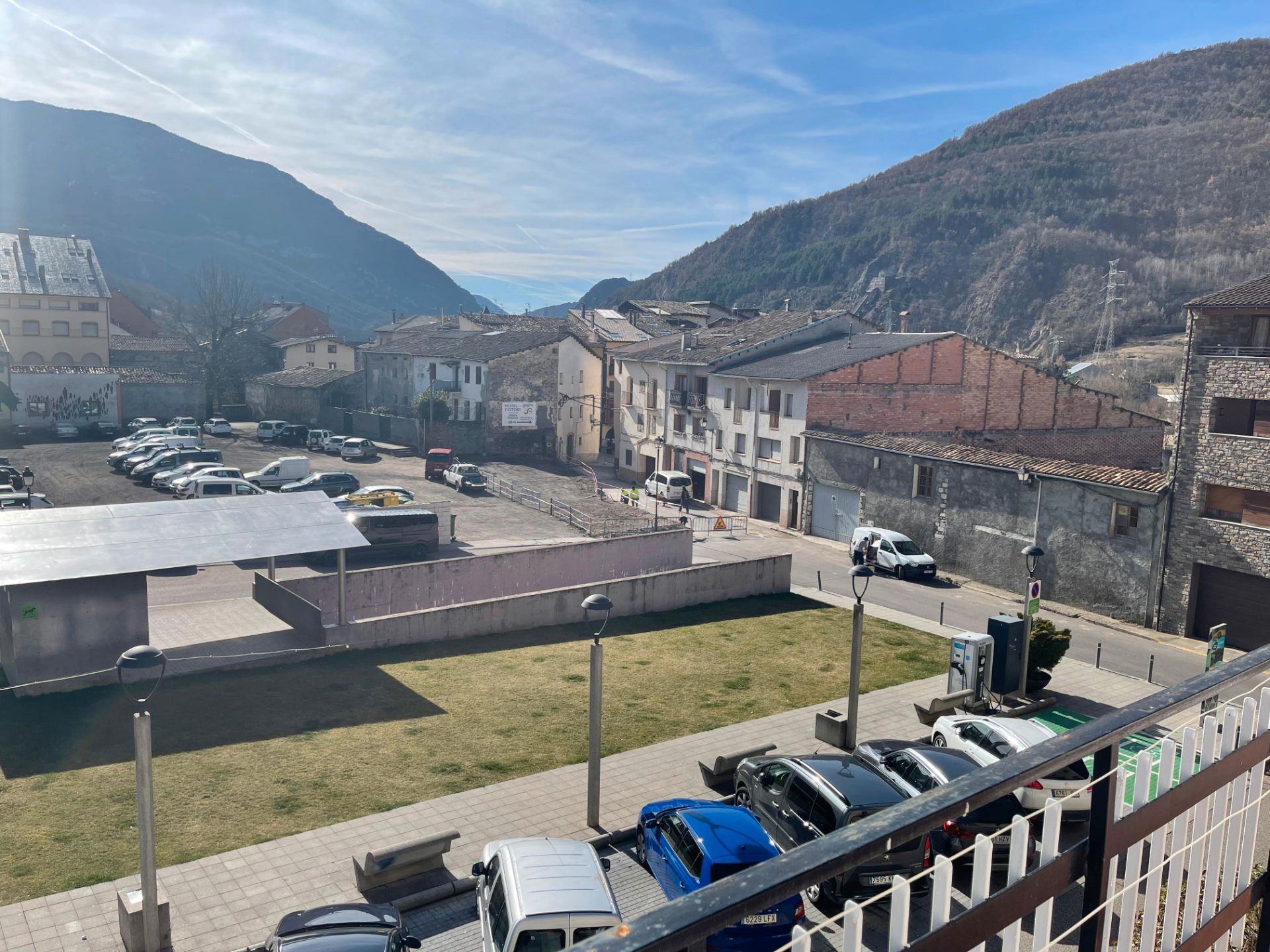 Exterior view of Flat for sale in El Pont de Suert  with Terrace, Furnished and Balcony