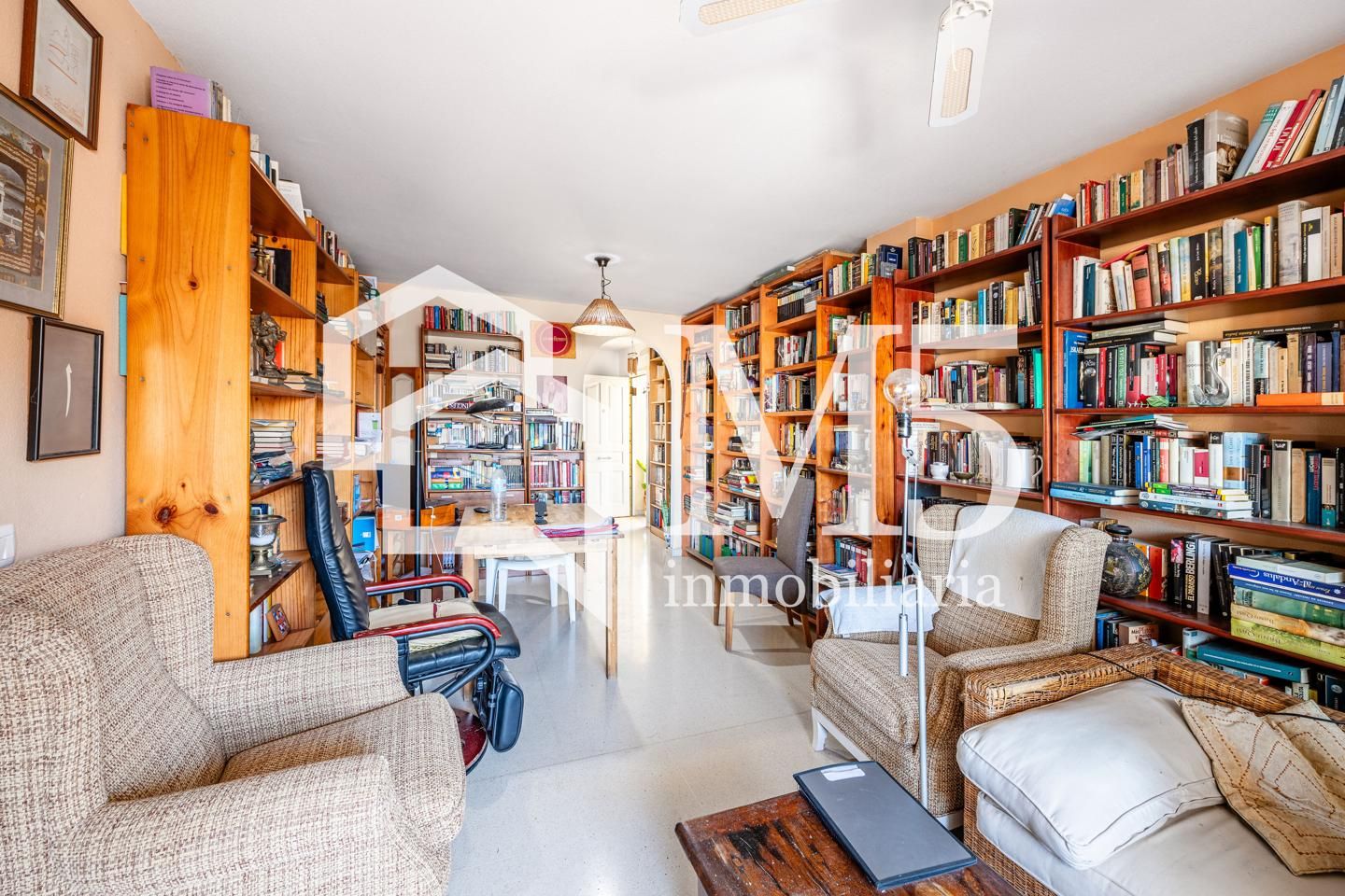 Living room of Flat for sale in Algarrobo  with Terrace and Community pool