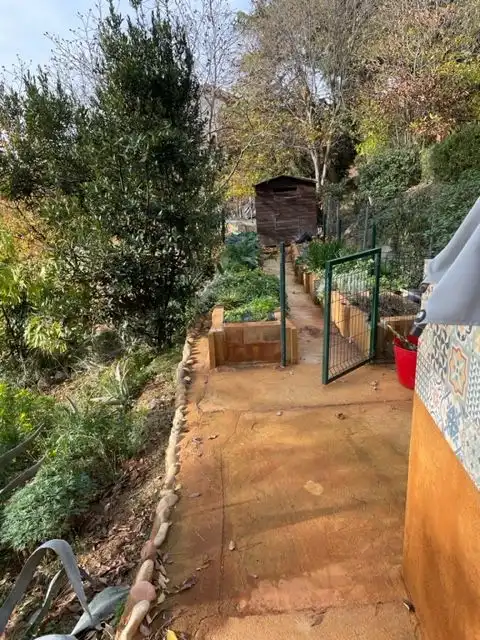 Garten von Wohnung zur Miete in La Garriga mit Klimaanlage, Heizung und Terrasse