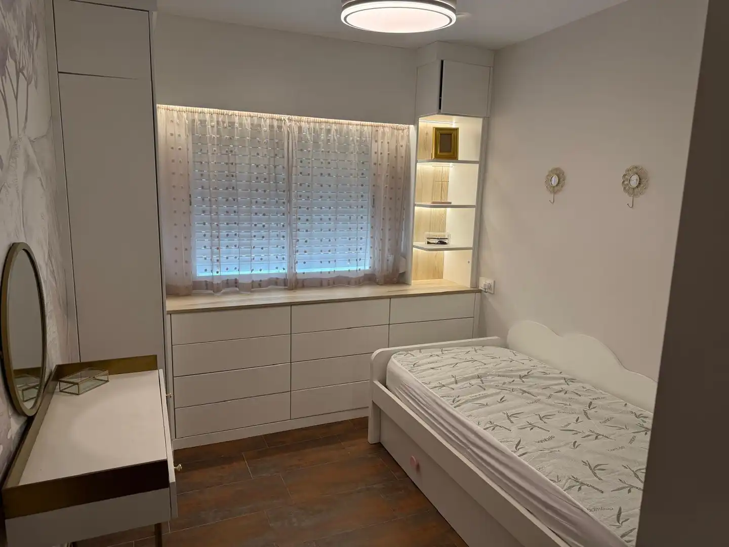 Schlafzimmer von Wohnung zur Miete in Algeciras mit Klimaanlage, Heizung und Terrasse