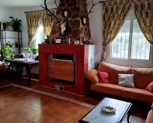 Sala d'estar de Casa o xalet en venda en Villar del Pozo amb Aire condicionat, Jardí privat i Piscina
