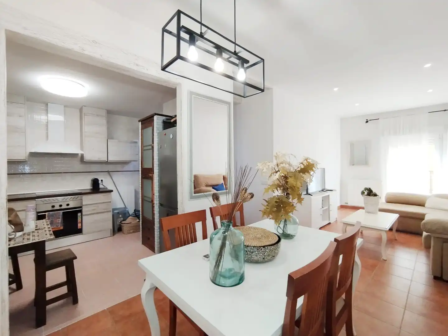 Dining room of Flat for sale in Tomelloso  with Air Conditioner, Storage room and Furnished