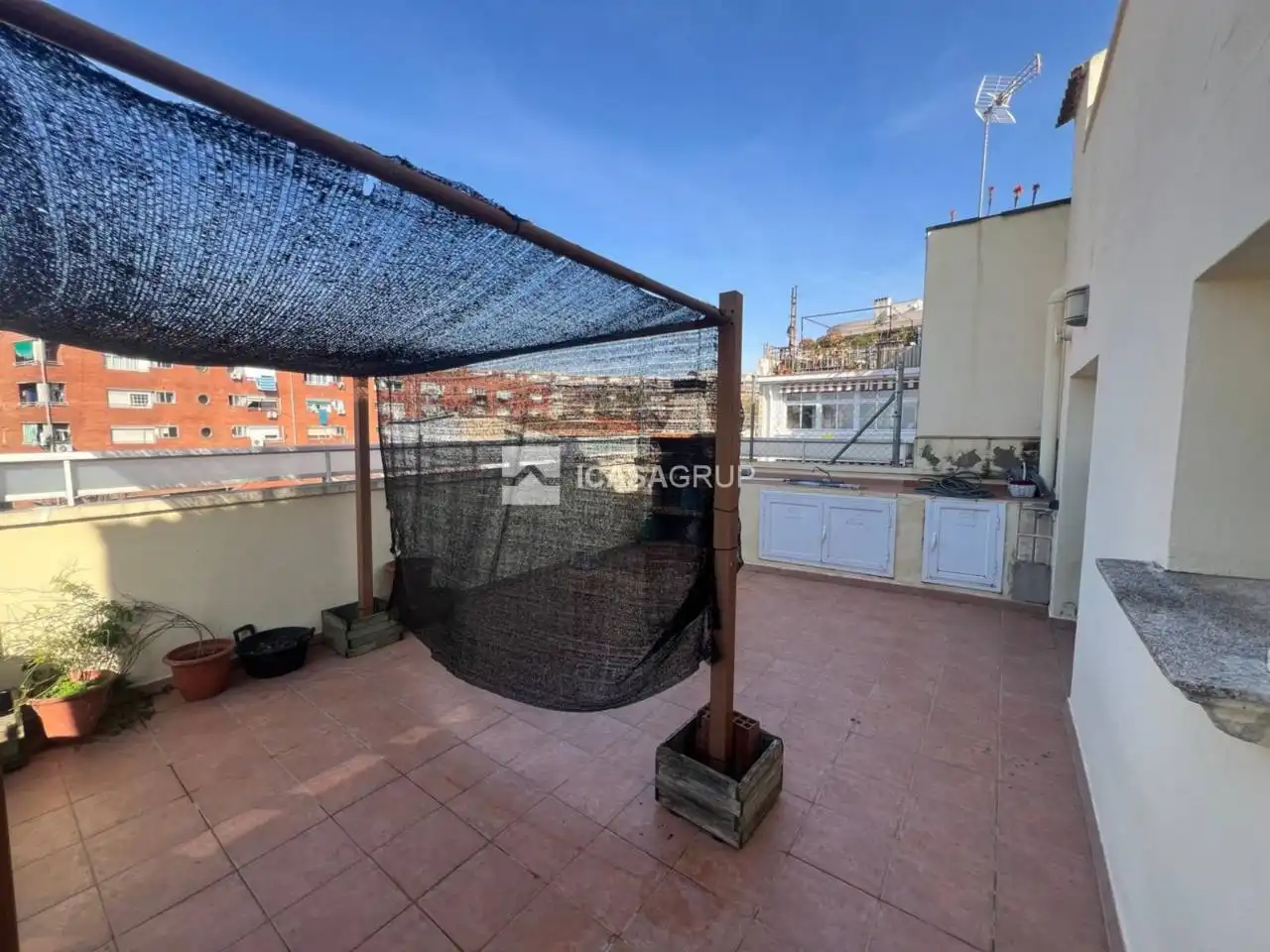 Terrace of Attic for sale in Rubí  with Air Conditioner, Heating and Private garden