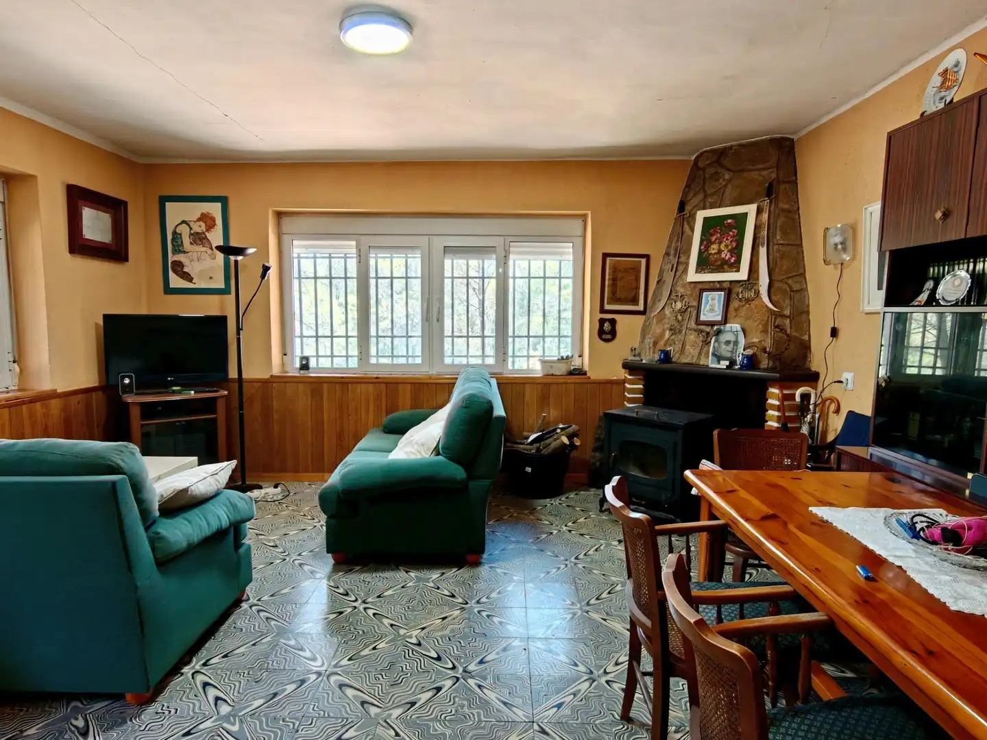 Sala d'estar de Casa o xalet en venda en Buñol amb Terrassa, Traster i Moblat