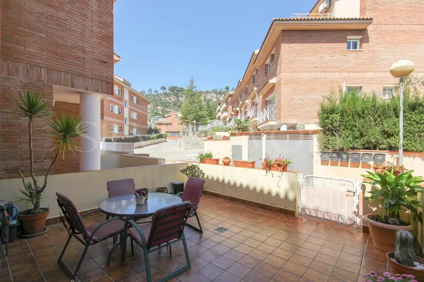Terrassa de Casa adosada en venda en La Palma de Cervelló amb Aire condicionat, Calefacció i Jardí privat
