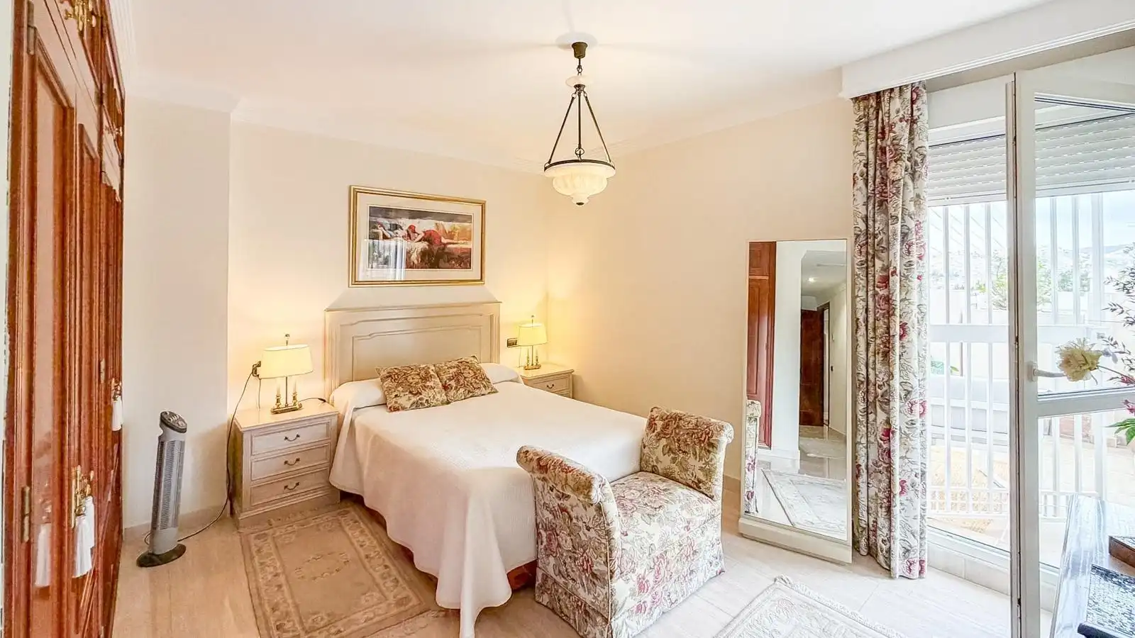Bedroom of Flat for sale in Málaga  with Air Conditioner, Heating and Private garden