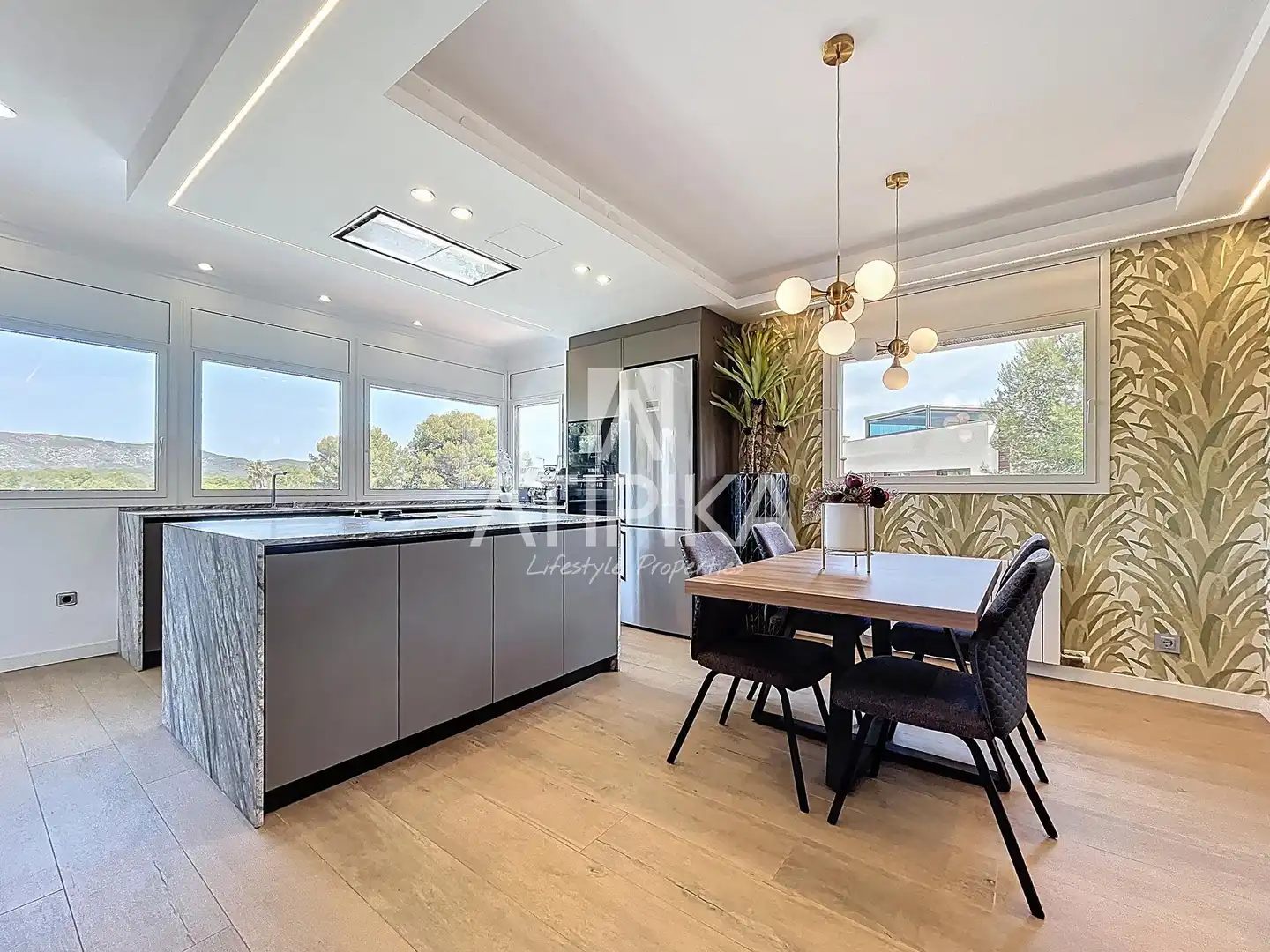 Kitchen of Houses for sale in Sant Pere de Ribes  with Swimming Pool, Oven and Washing machine