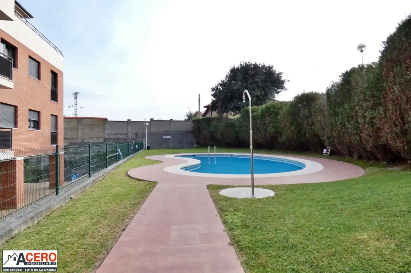 Swimming pool of Flat for rent in Santa Cruz de Bezana  with Heating, Parquet flooring and Furnished