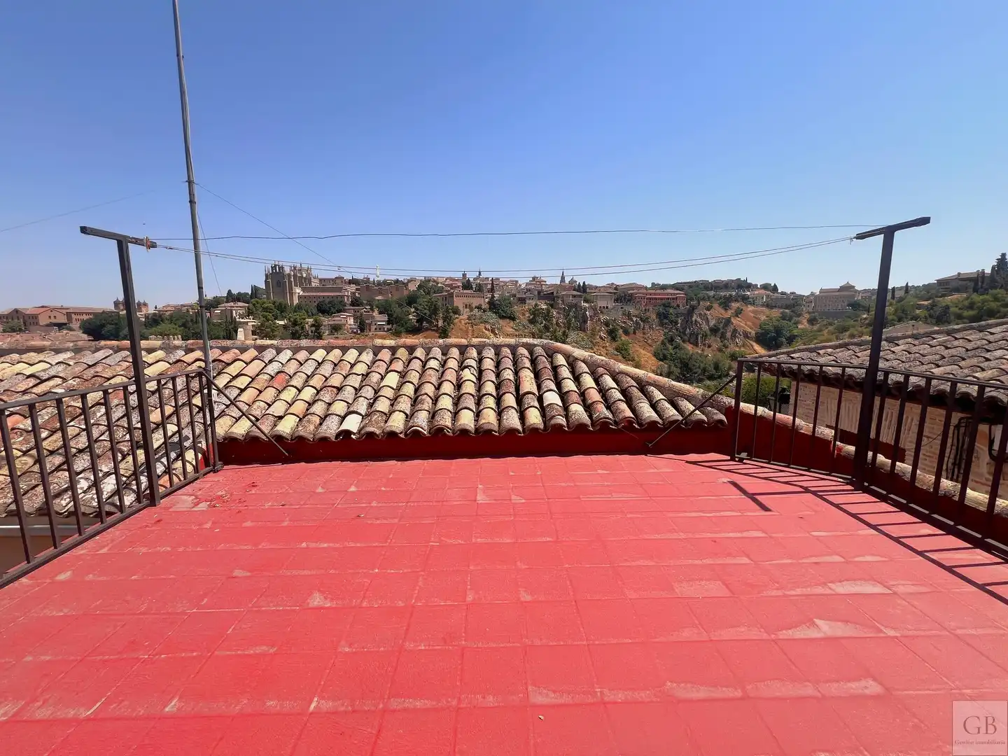 Terrassa de Casa o xalet en venda en Toledo amb Calefacció, Jardí privat i Terrassa