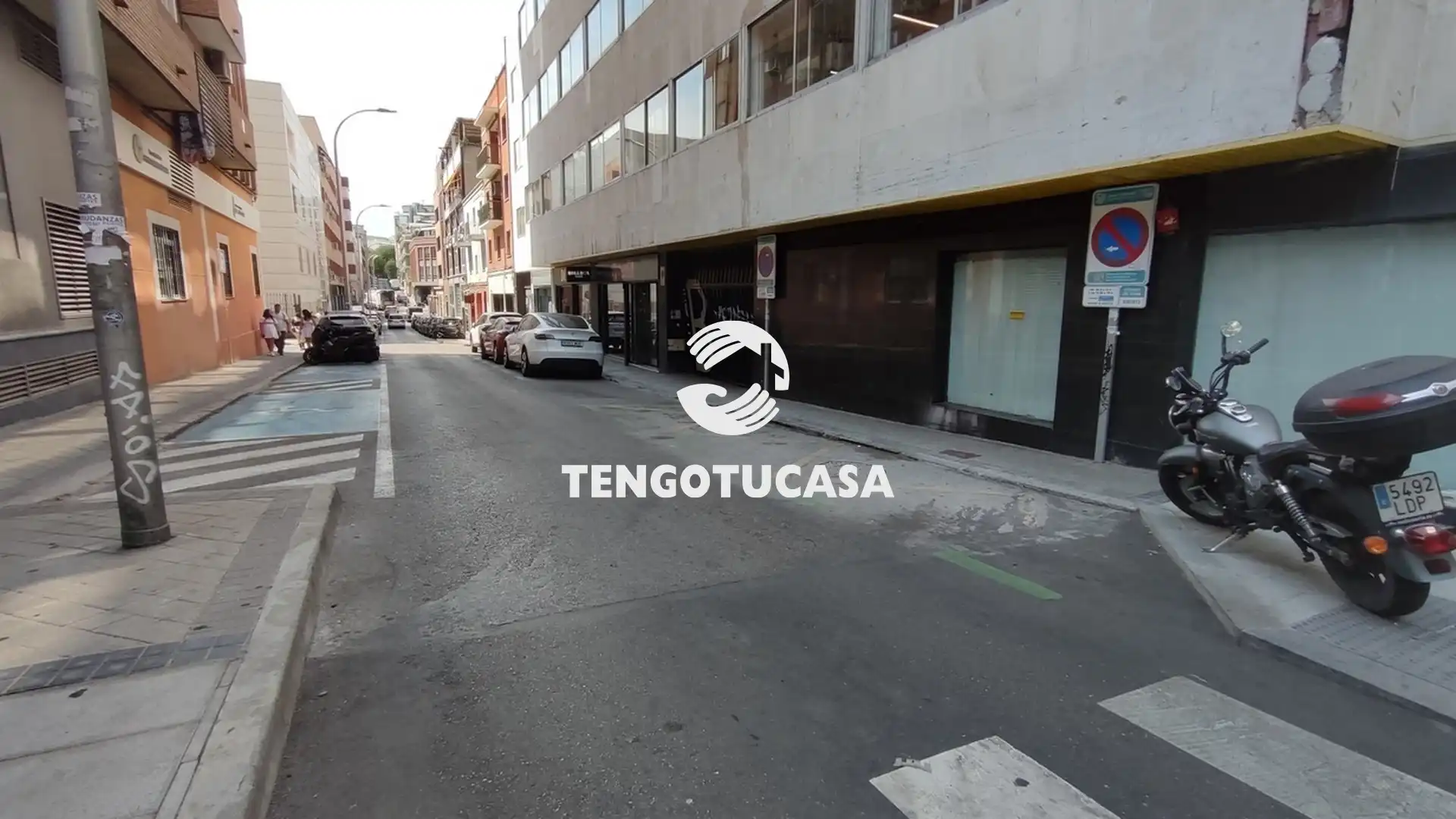 Exterior view of Garage for rent in Madrid