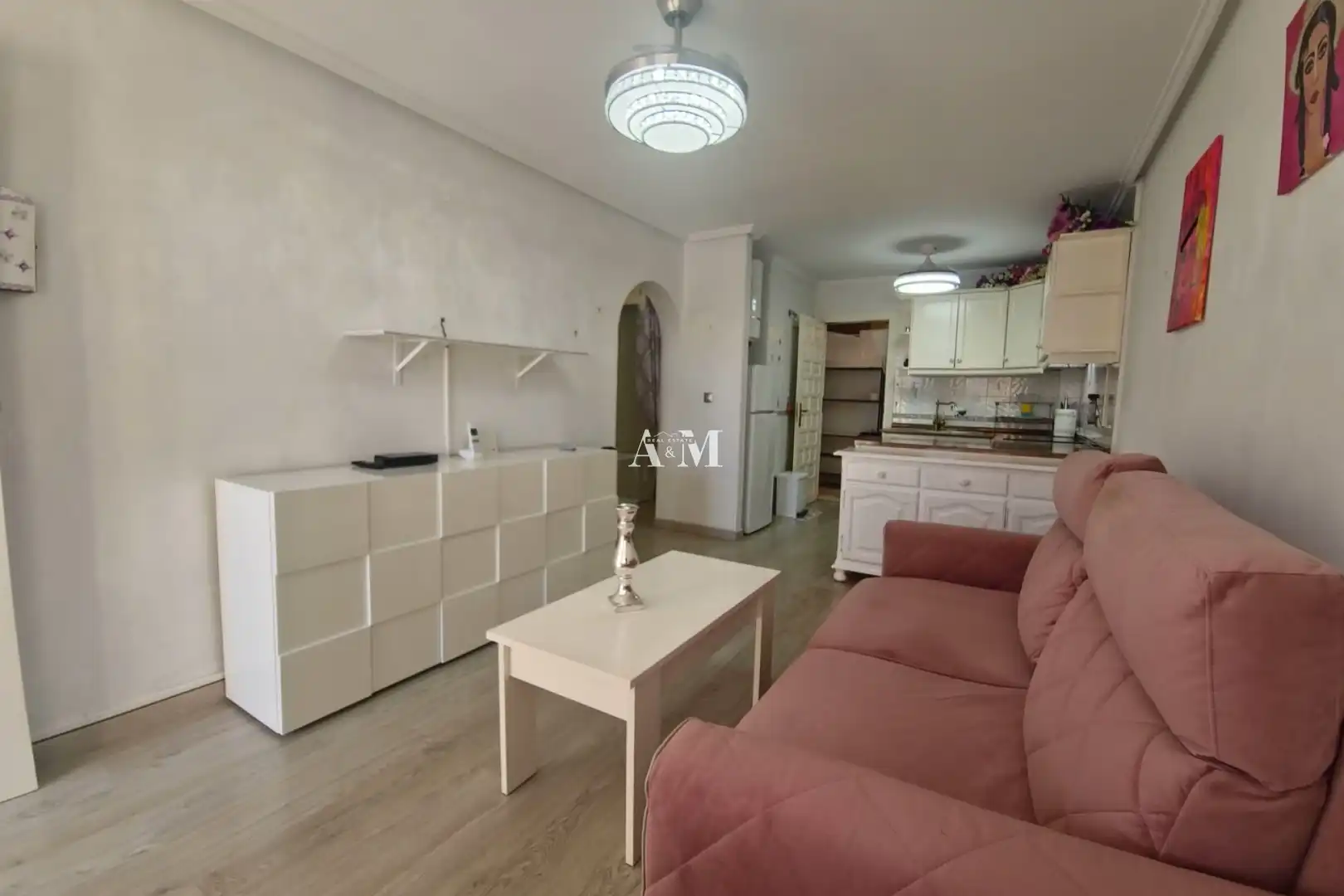 Sala d'estar de Planta baixa de lloguer en Orihuela amb Aire condicionat, Calefacció i Jardí privat